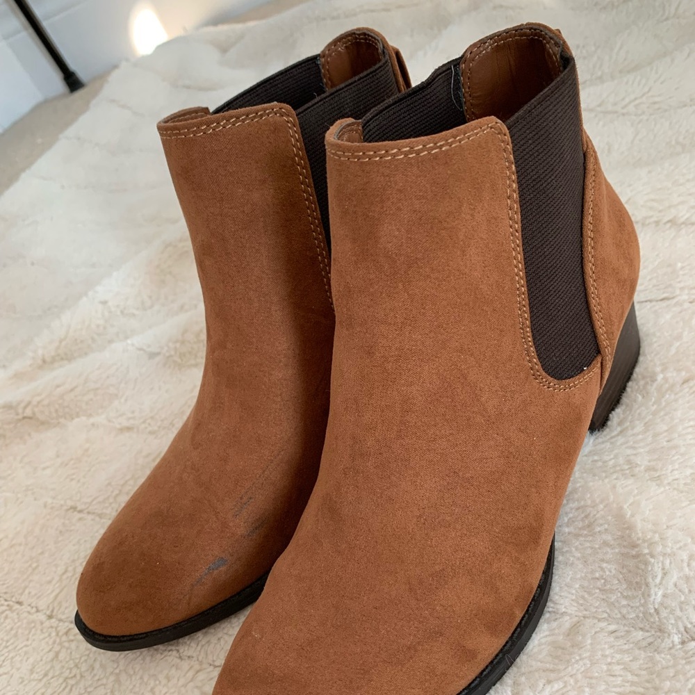 Expression Tan Ankle Boots